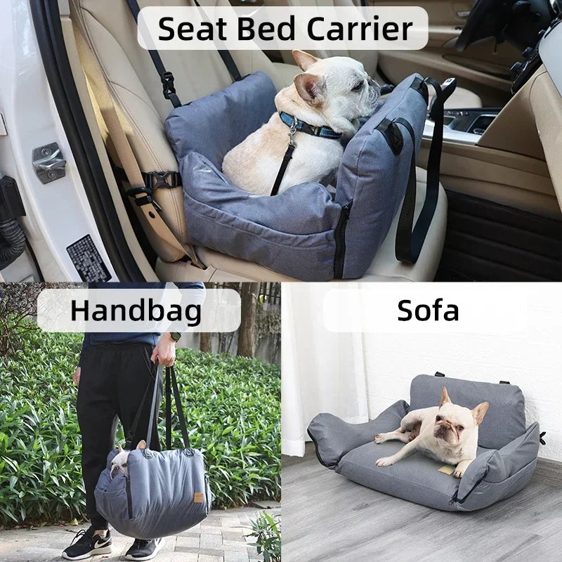 Premium Dog Car Booster With Air Bag