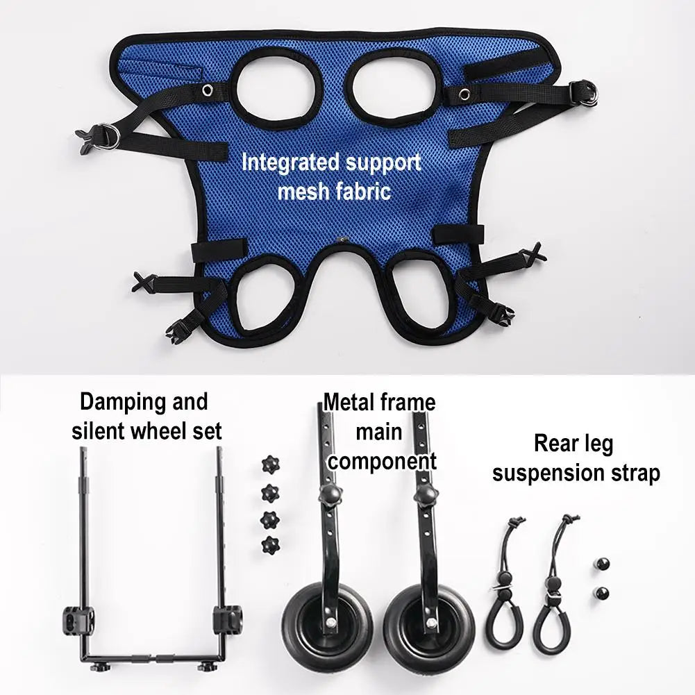 Adjustable Hind Leg Disabled Dog Wheelchair