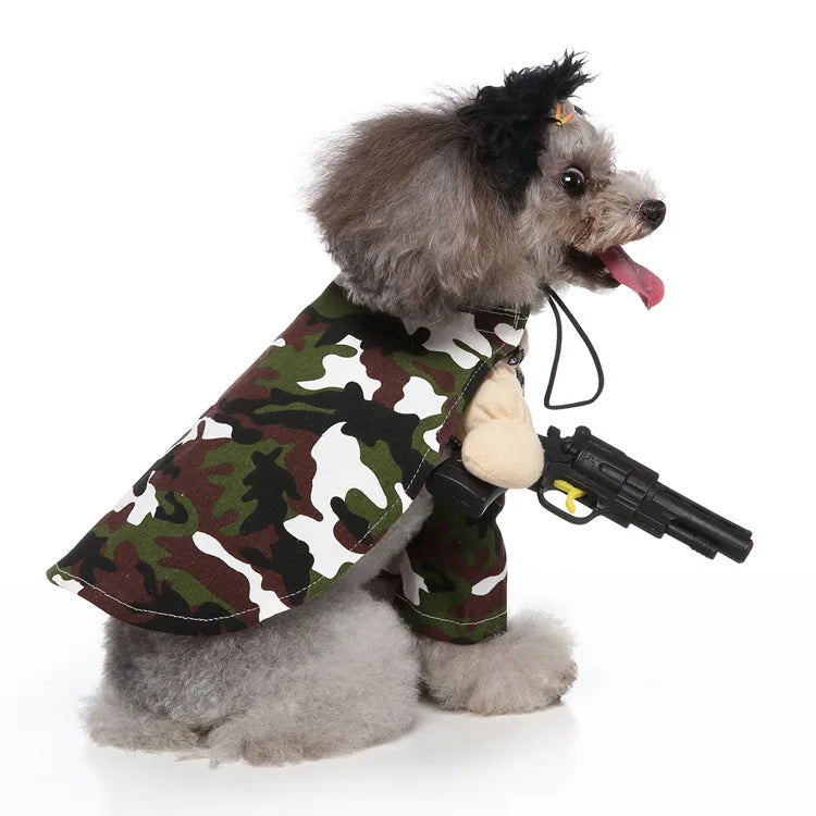 Funny Bandit Dog Costume