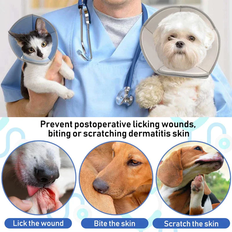 Comfy Recovery Pet Cone Collar