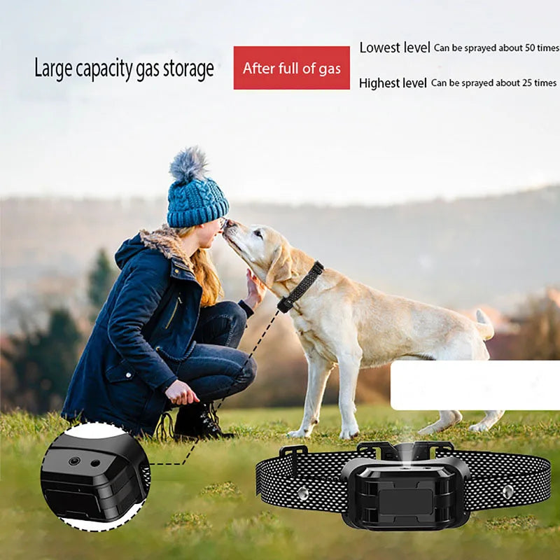 Anti Bark Dog Training Spray Collar