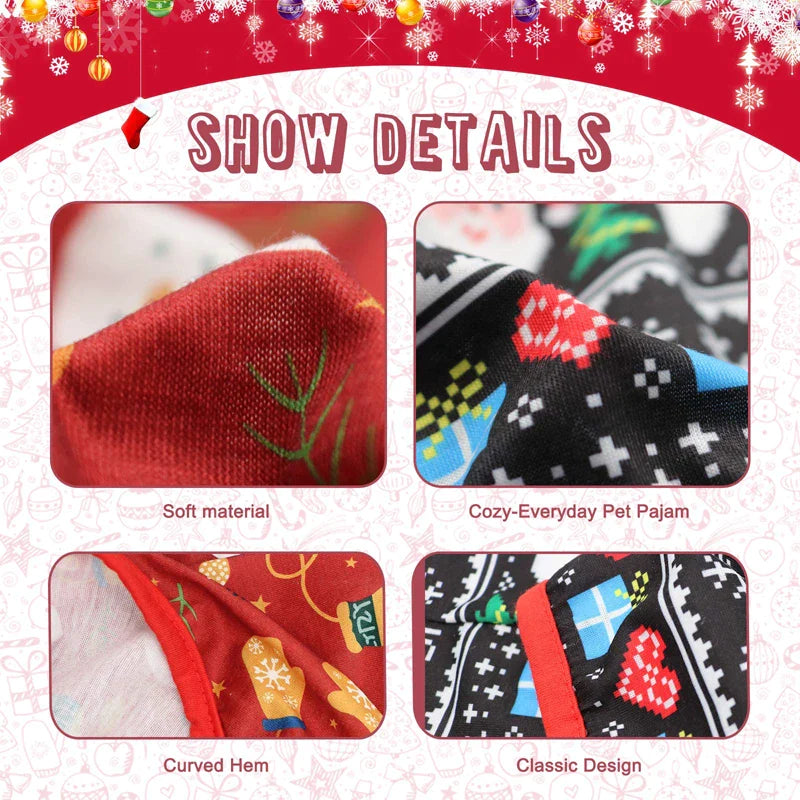Soft Breathable Christmas Dog Shirt