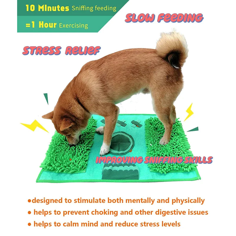 Slow Feeder Foraging Skills Dog Snuffle Mats