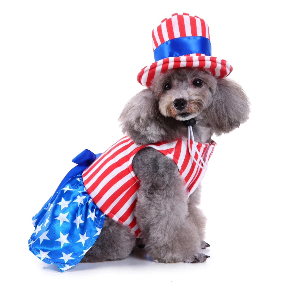 Halloween America Cosplay Pet Costume