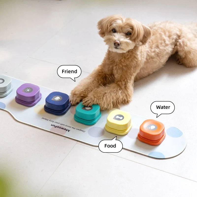 Dog Training Voice Recording Button