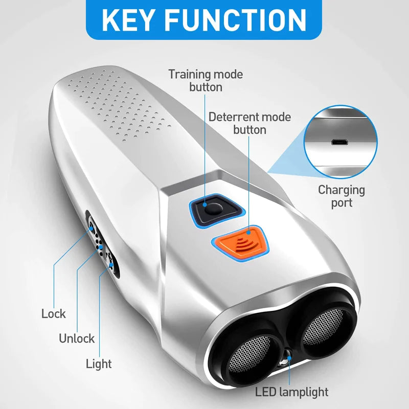 Dual Sensor Ultrasonic Dog Repeller