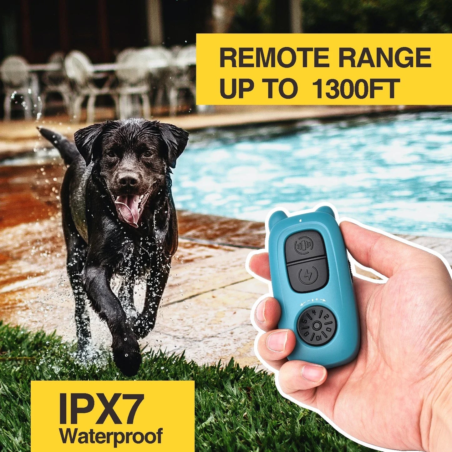 400M Remote Control TPU Dog Collar