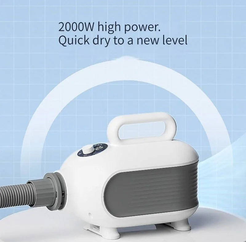 2000W Portable 3 in 1 Dog Hair Dryer