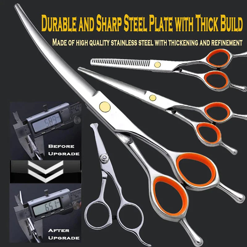 High End Professional Dog Scissors Kit