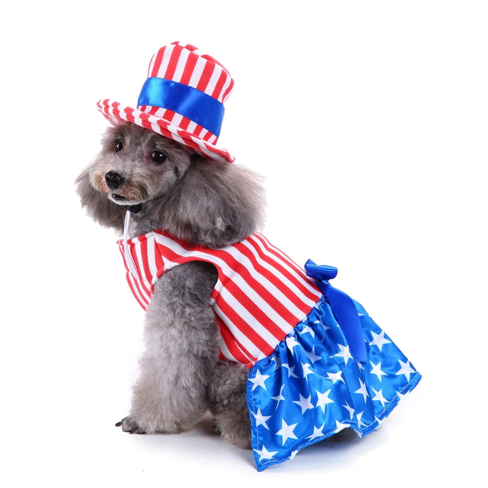 Halloween America Cosplay Pet Costume