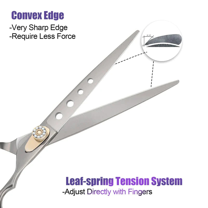 Japanese 440C Stainless Steel Dog Scissors