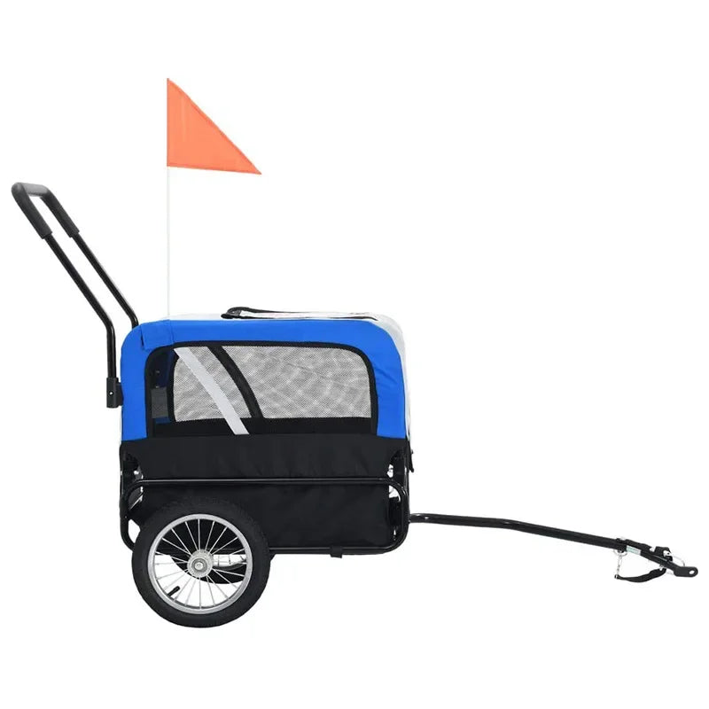 Protective Net Pet Cart Trailer