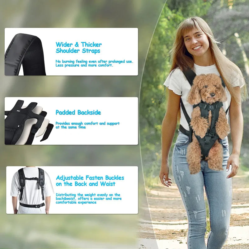 Front Facing Dog Carrier Backpack