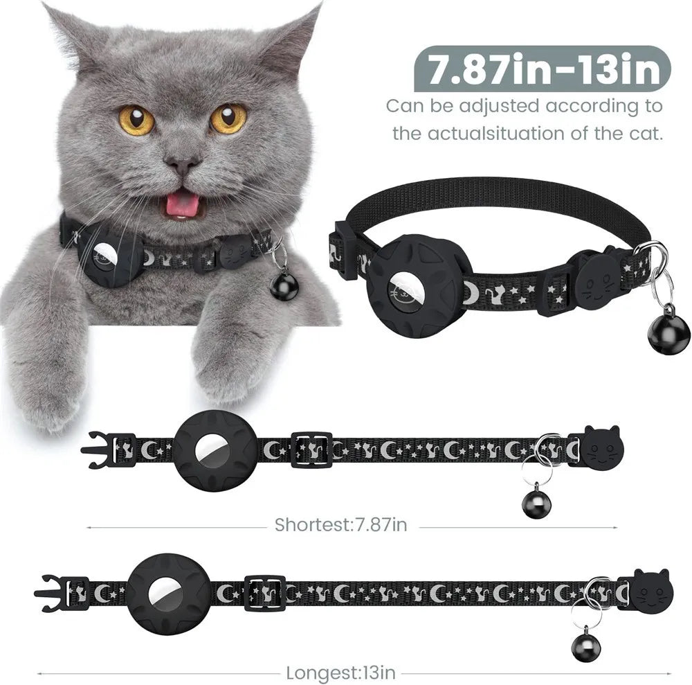 Safety Buckle Pet AirTag Collar