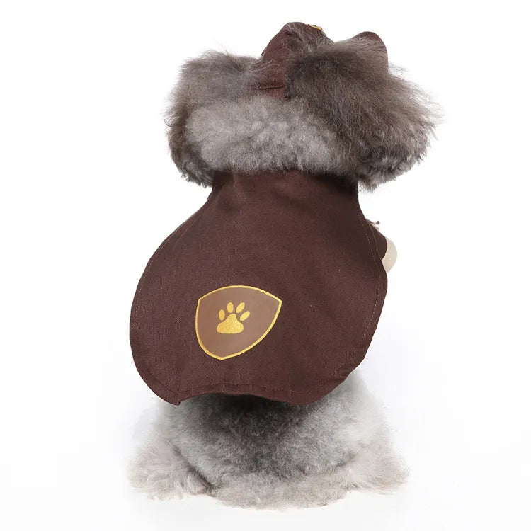 Funny Dispatch Rider Dog Costume