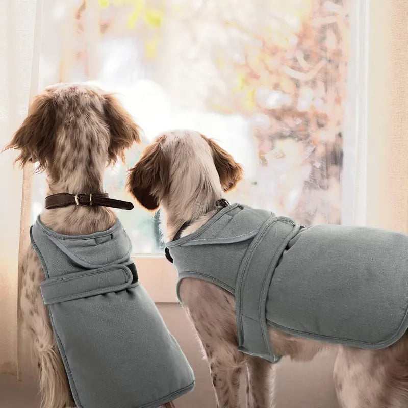 Cold Weather Dog Warm Fleece Jacket