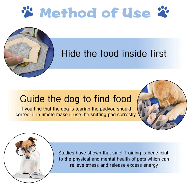 Non-Slip Portable Dog Foraging Skill Mat