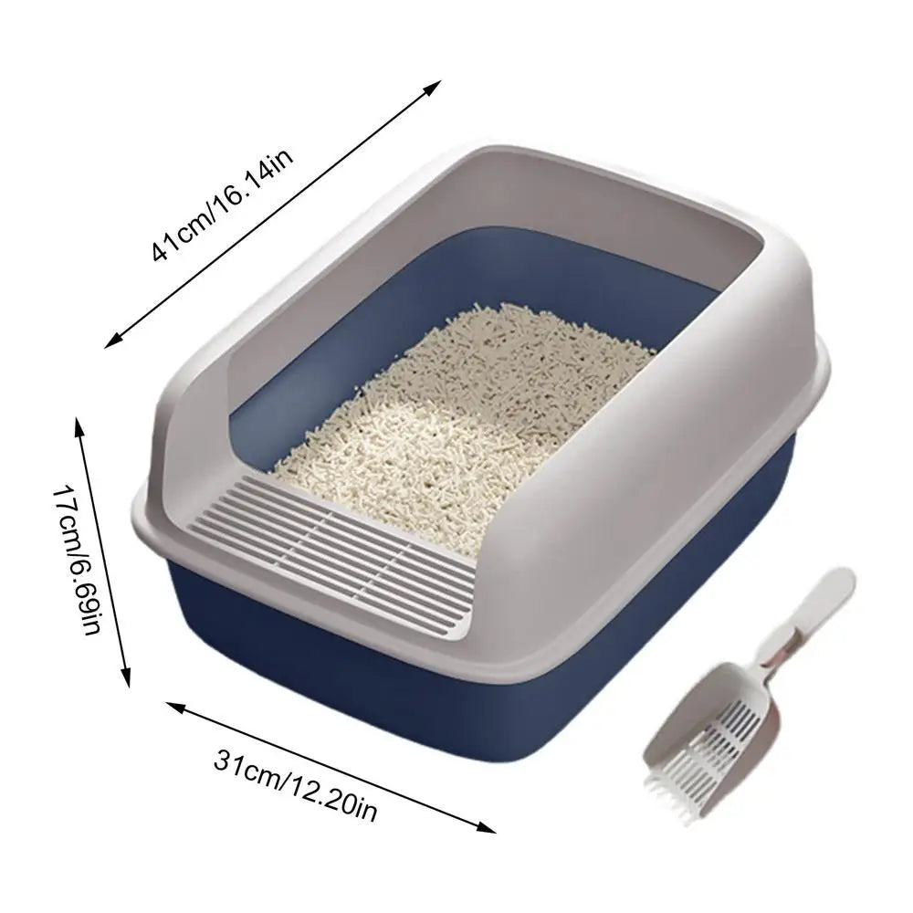 Cat Litter Box With High Sides