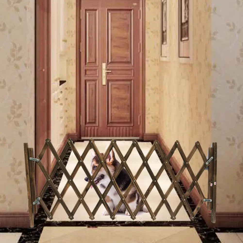 Retractable Folding Pet Home Gate