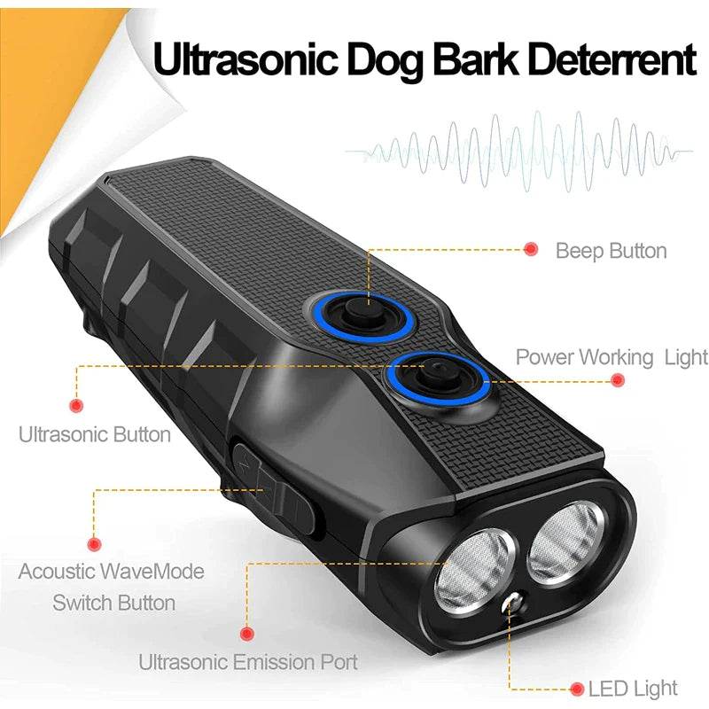 5m LED Ultrasonic Dog Repeller