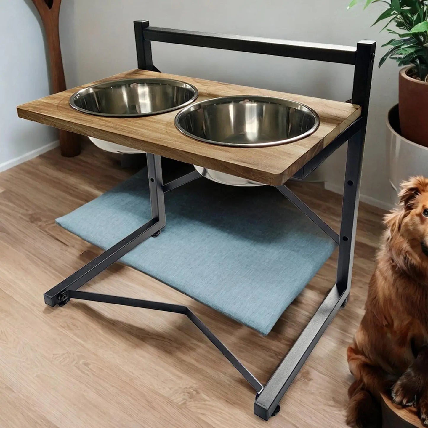 Stainless Steel Elevated Dog Bowls