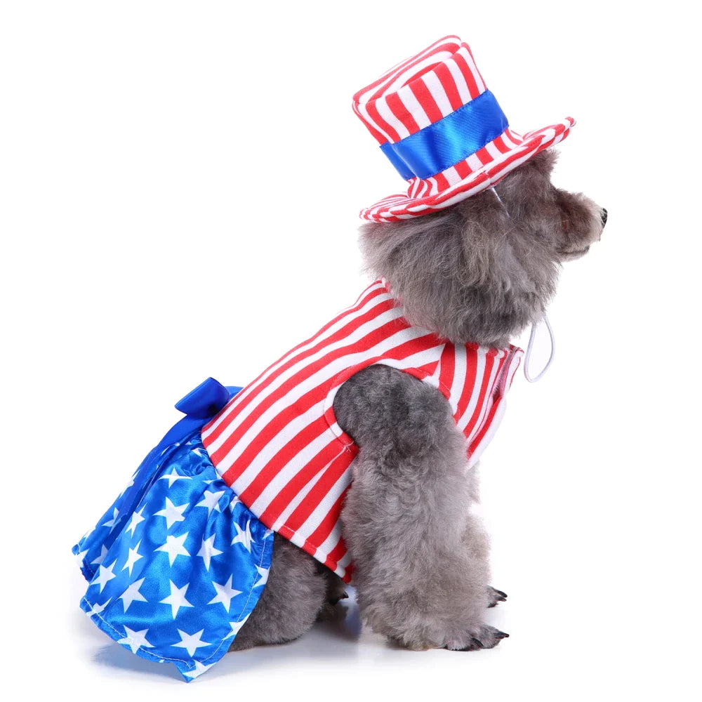 Halloween America Cosplay Pet Costume