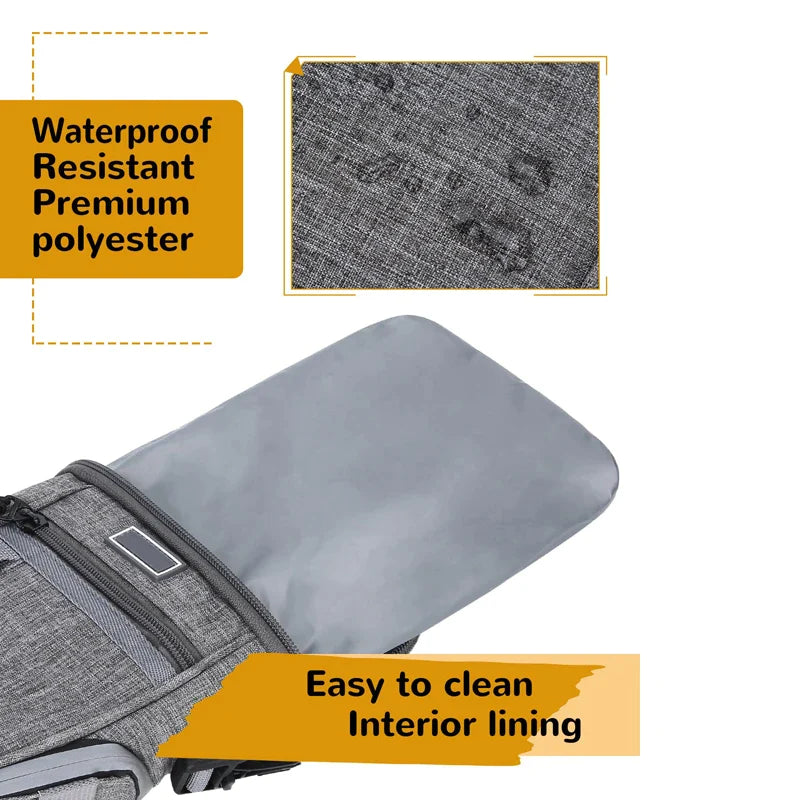Built-in Poop Bag Dispenser Pet Treat Pouch