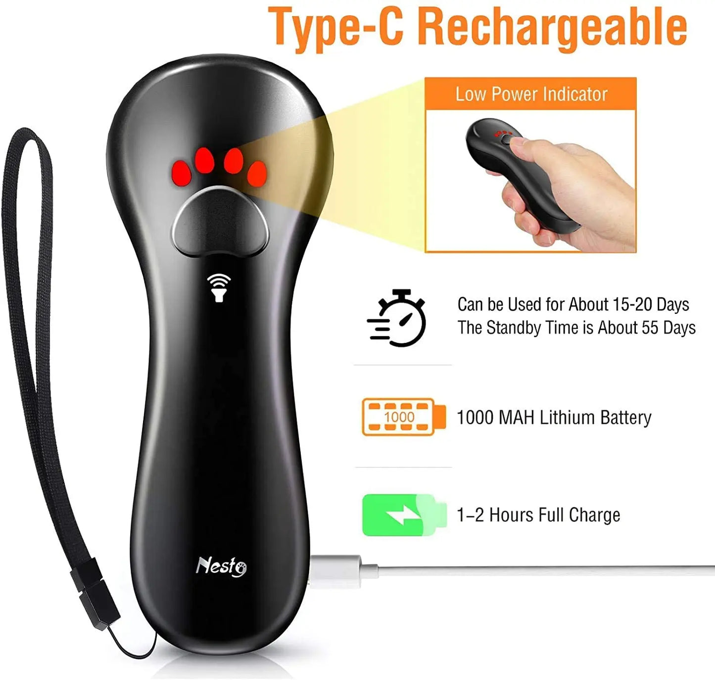 16.4Ft Effective Control Dog Barking Deterrent