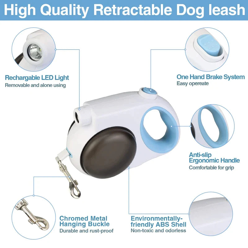 4M 5 in 1 Multi-use Dog Leash