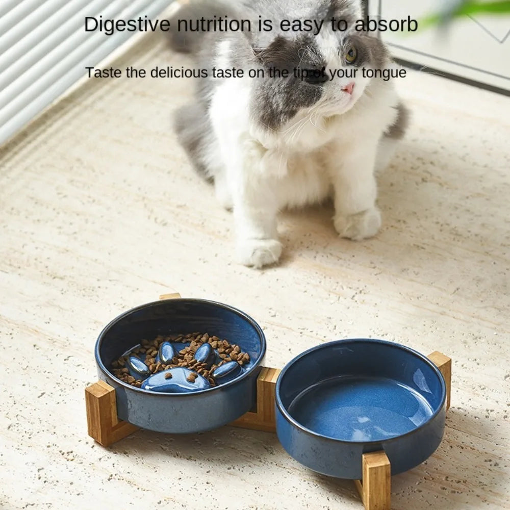 450ML Porcelain Ceramic Pet Bowl