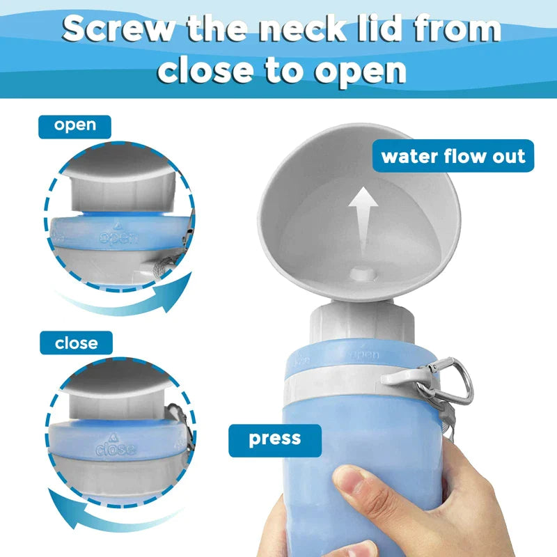 Portable Dog Foldable Water Dispenser
