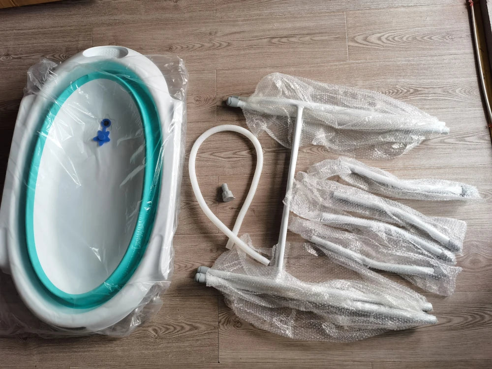 Elevated Foldable Pet Bath Tub