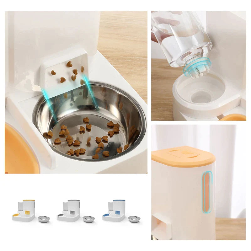 Automatic Stainless Steel Dog Feeders