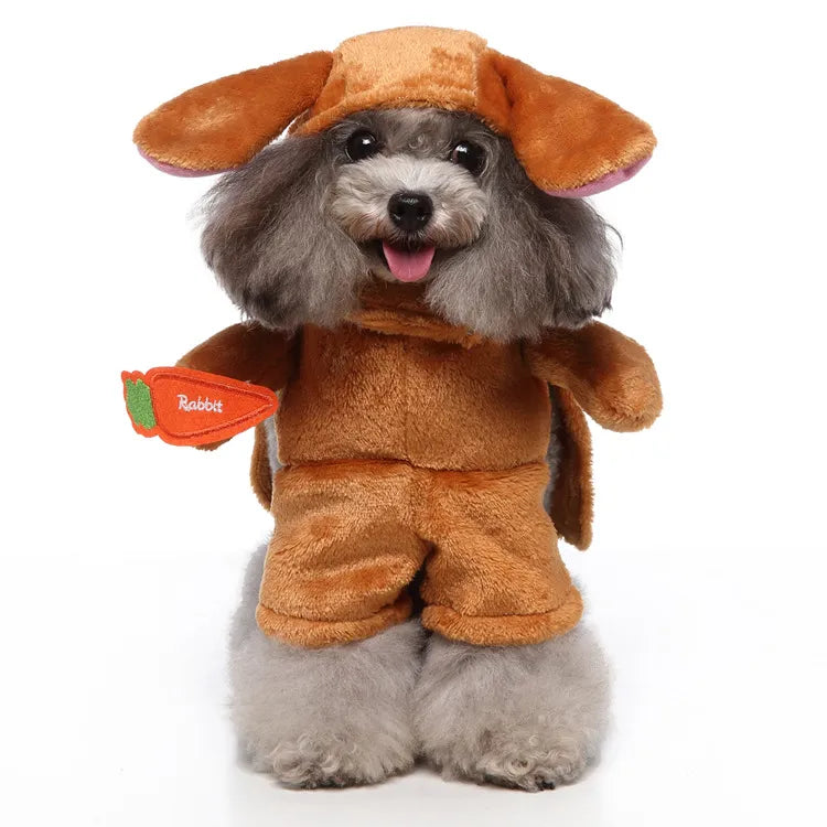 Funny Rabbit Suit Dog Costume