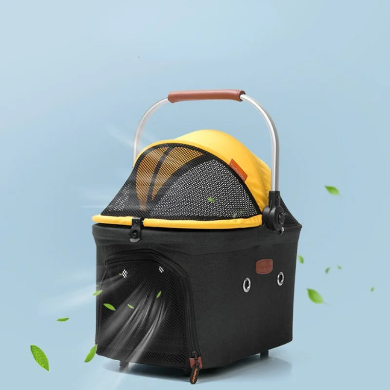 Luxury Portable Pet Car Travel Carrier