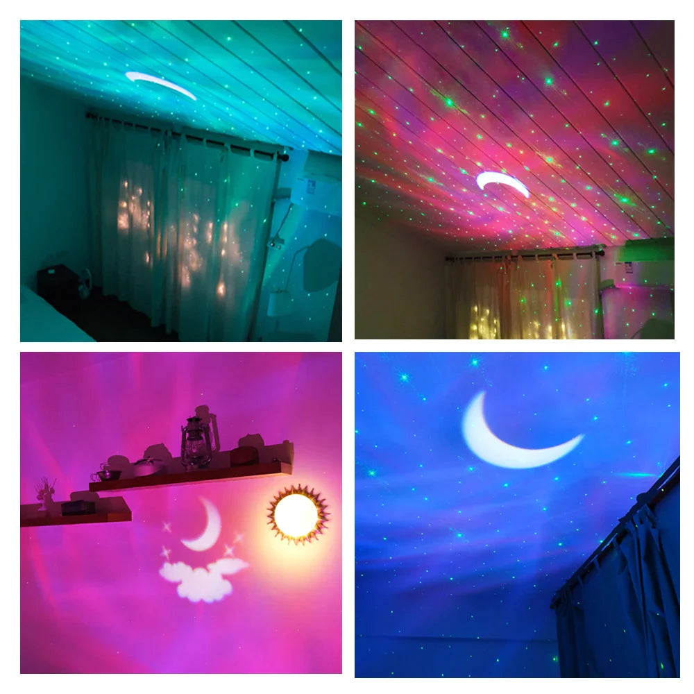 Aurora Galaxy Star Projector Light