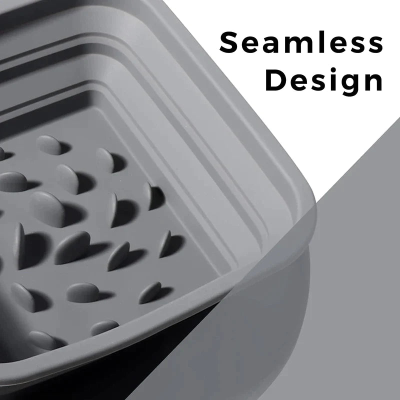 No-Spill Portable Double Dog Bowl