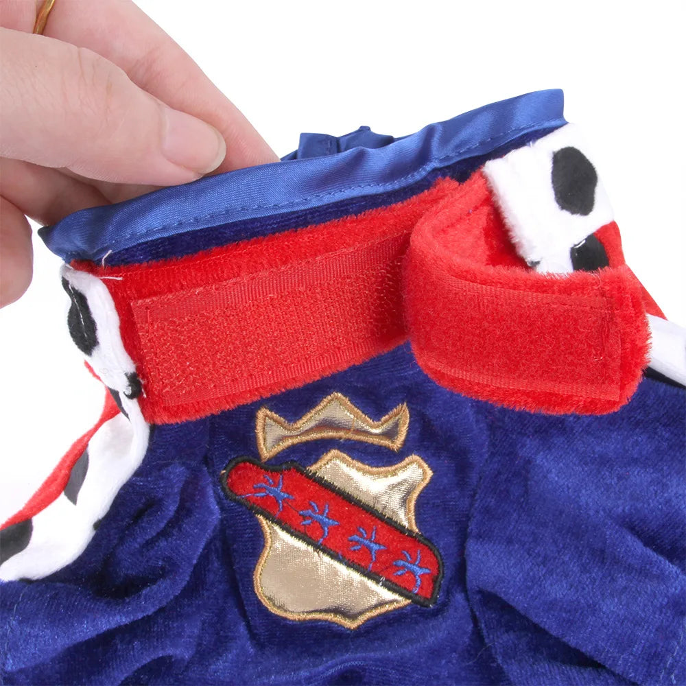 Funny Dog King Cloak Costume