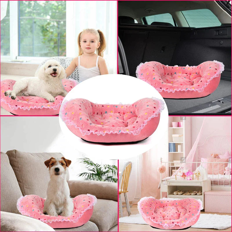 Cute Princess Style Dog Bed