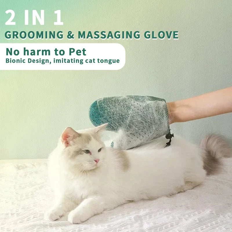 Efficient 2-in-1 Dog Hair Remover Glove