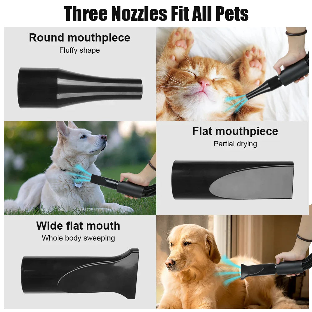 2200W Adjustable Pet Hair Dryer