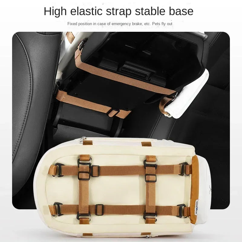Portable Travel Dog Central Car Seat Carrier