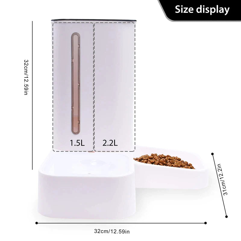 2 In 1 Eco-friendly Automatic Pet Feeder