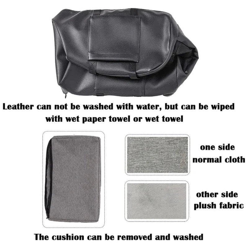 PVC Leather Dog Car Seat Booster