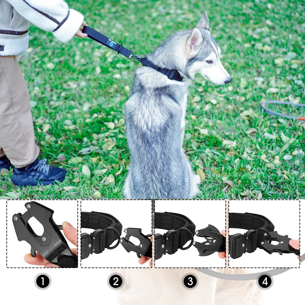 Nylon Traffic Lead For Large Dogs