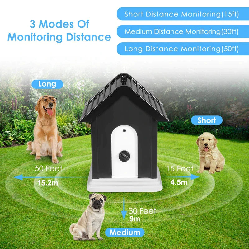 Outdoor Adjustable Dog Bark Deterrents