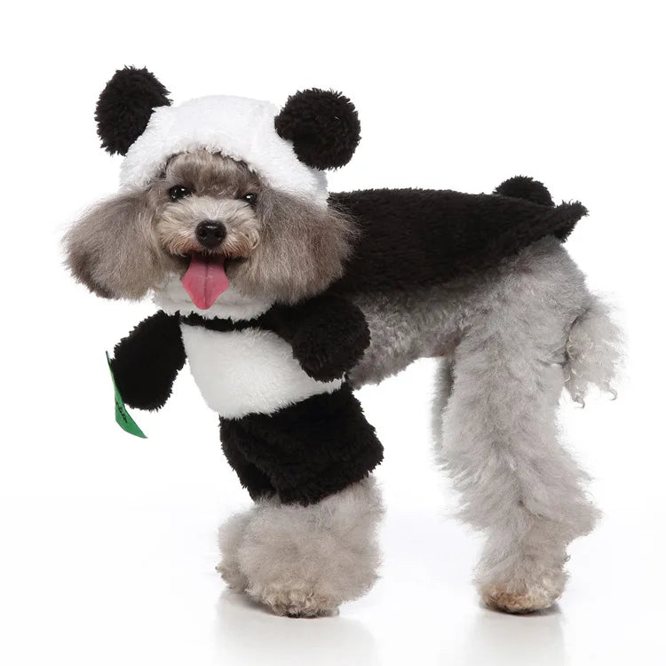 Funny Panda Bear Dog Costume