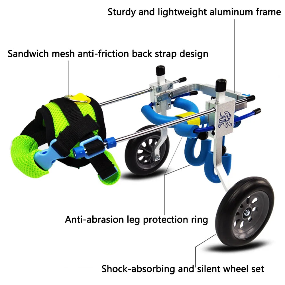 Two Wheels Pet Assistance Wheelchair