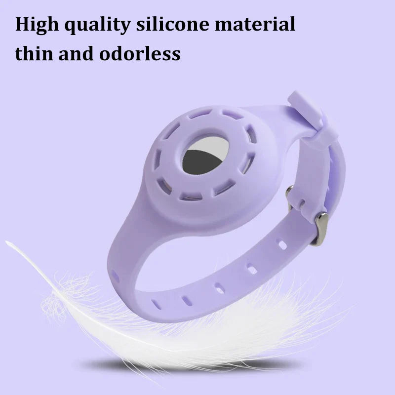 Silica Protective Dog AirTag Collar