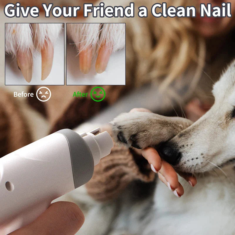 Professional Painless Quiet Dog Nail Grinder
